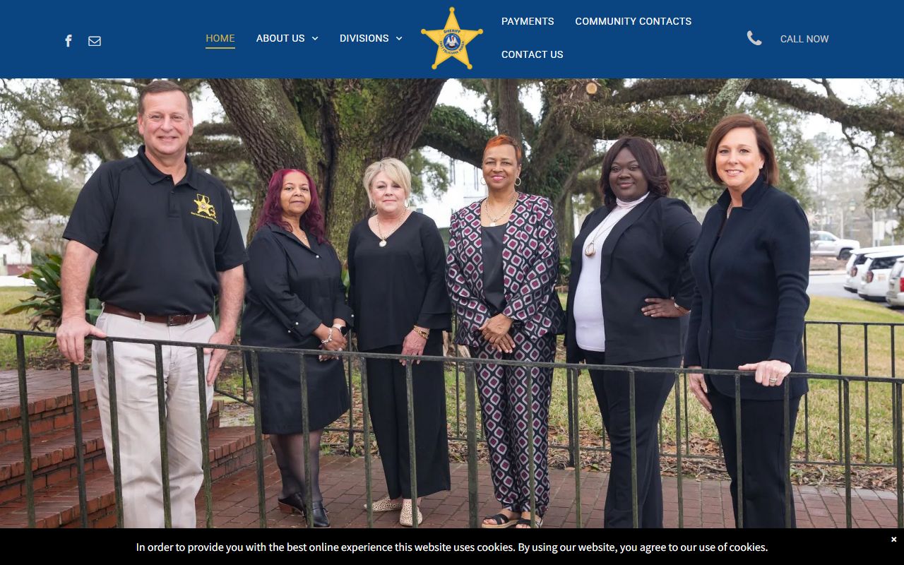 East Feliciana Parish Sheriff Office website for booking reports